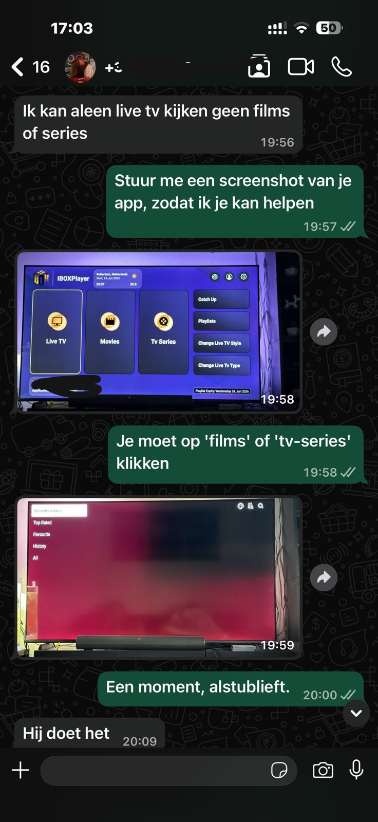 6IPTV WhatsApp Kundenerfahrung Deutschland